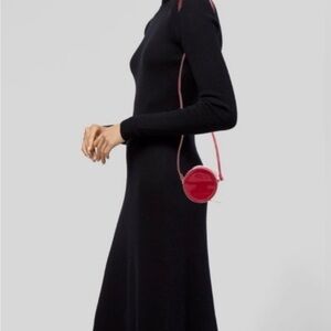 Marc Jacobs BNIB Glossy Red Circular Crossbody Bag Viral on Tik Tok